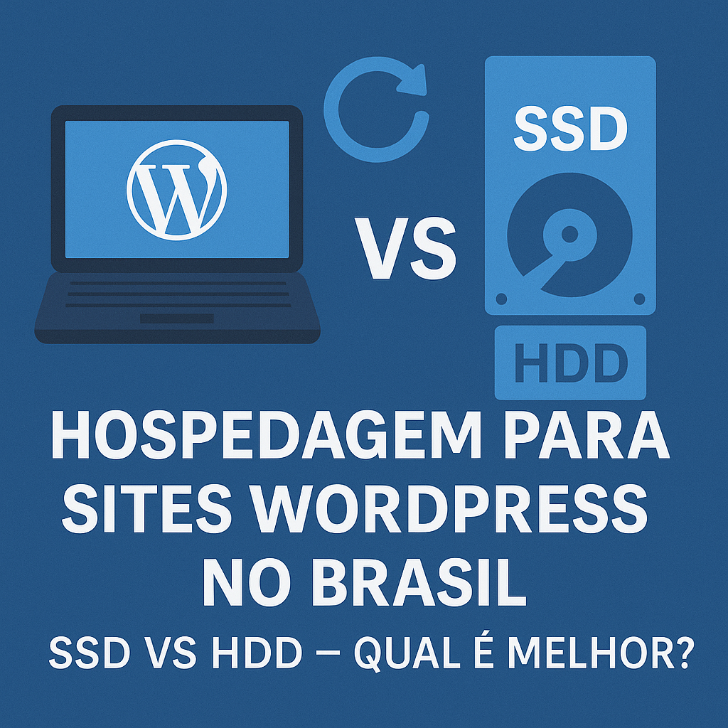 Hospedagem para Sites WordPress: SSD vs HDD — Qual é Melhor?